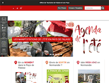 Tablet Screenshot of falaise-tourisme.com